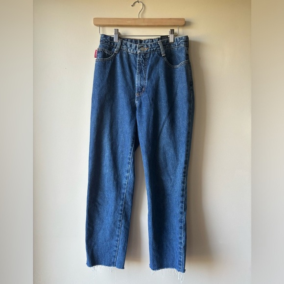 VINTAGE BONGO | Raw hem Straight ankle Jean | 9 - Picture 3 of 6